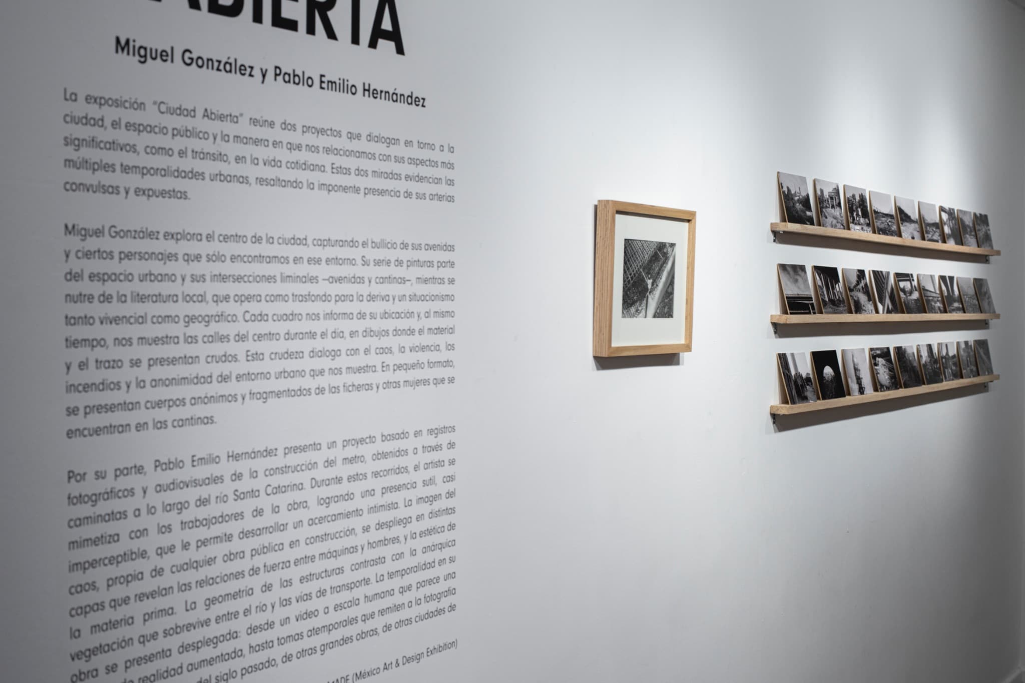 Documentación de la exposición Ciudad Abierta 5