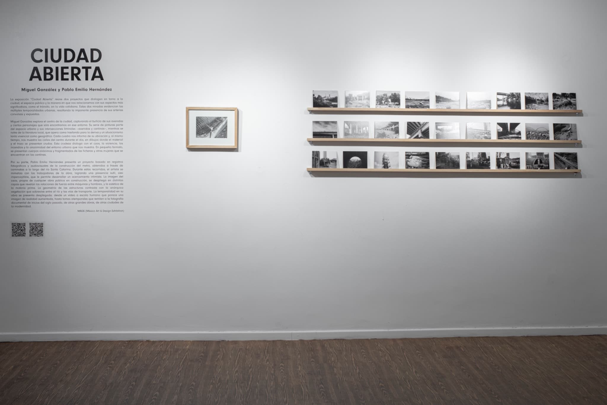 Documentación de la exposición Ciudad Abierta 8